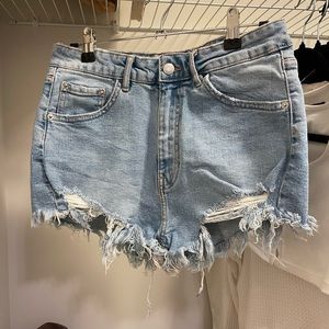 Zara denim shorts